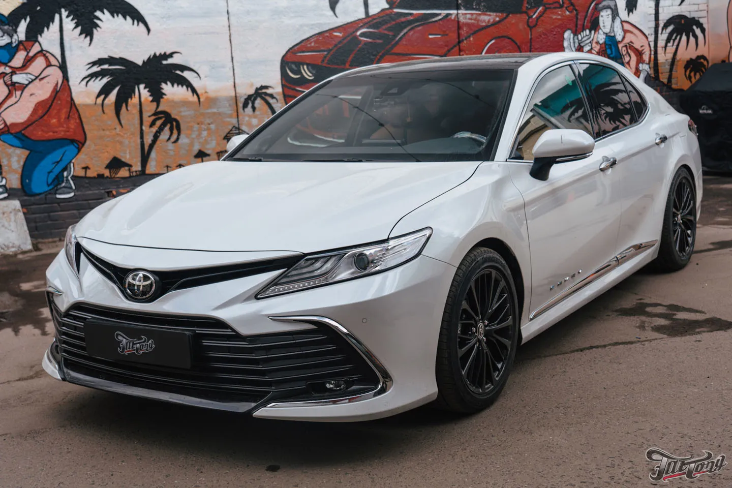 Новая выхлопная система с 2 режимами громкости для Toyota Camry 3.5